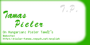 tamas pieler business card